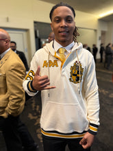 Alpha Neutral Qtr Button-Up Hoodie