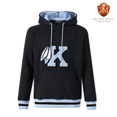 Kankakee Black Hooded Sweatshirt