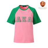 AKA Pink Premium Chenille Shirt