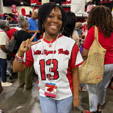 Delta White Football Jersey II