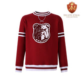 Alabama A&M Maroon Bulldog Pocket Crewneck