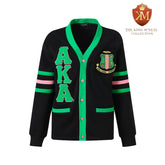 AKA Black Fleece Cardigan Unisex Fit