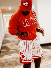 Kappa Pinstripe Heavy Mesh Basketball Shorts