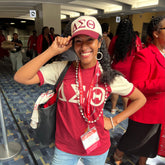 Delta Cream Snapback Hat