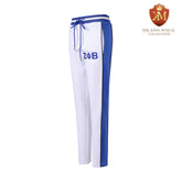 Zeta White Air Tech Fleece Warm Up Pants