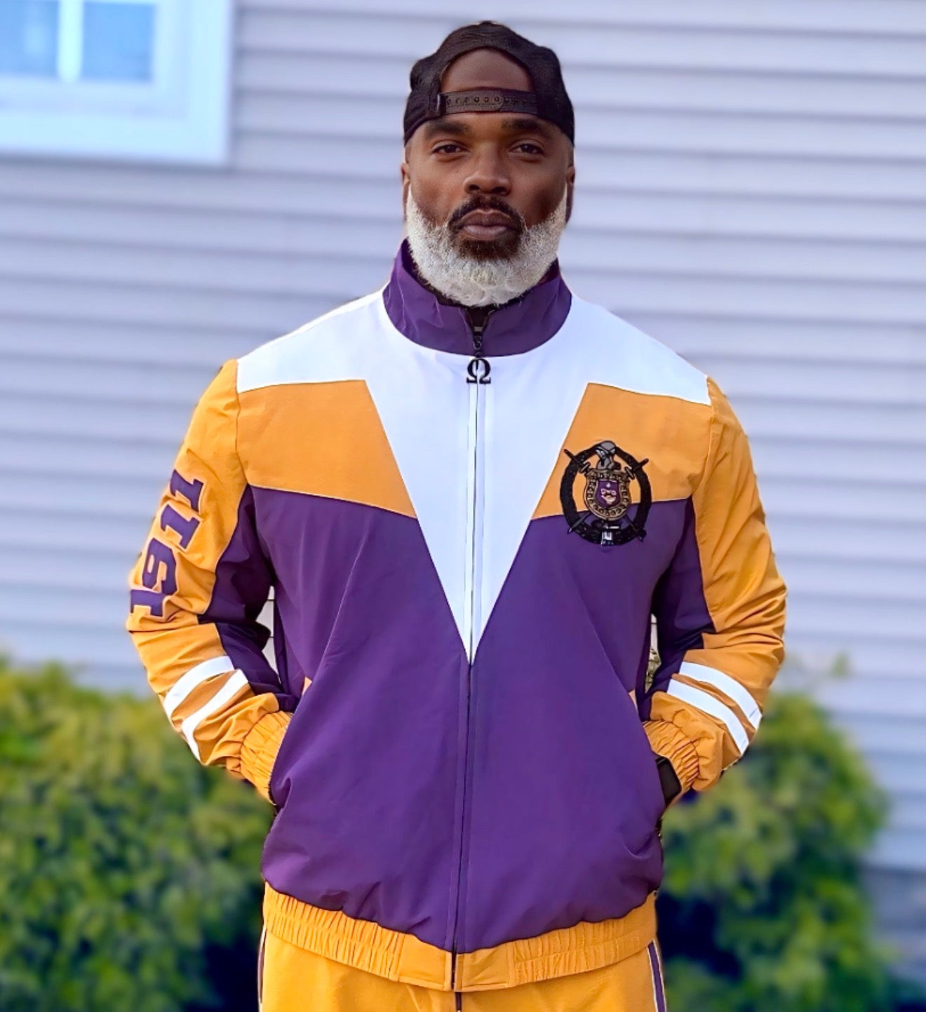 Goldwin パルテノスジャケット紫 Omega Purple Windbreaker Full Zip – The King McNeal Collection