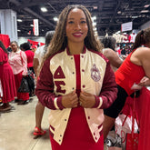 Delta Cream Bomber Jacket