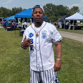 Sigma White Baseball Jersey