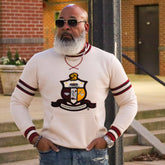 Kappa Neutral Crest Chenille Crewneck