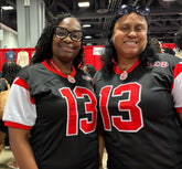 Delta Black Football Jersey