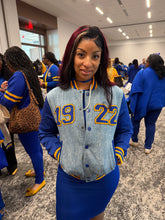 SGRho 1922 Denim Bomber Jacket