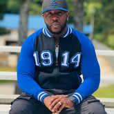 Sigma 1914 Black Varsity Fleece Jacket