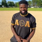 Black Alpha Baseball Jersey