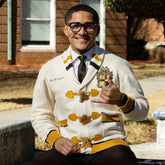 Alpha Neutral Premium Knit Cardigan