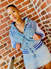 Zeta 1920 Denim Bomber Jacket