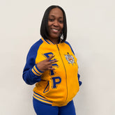 SGRho Fleece Varsity Jacket