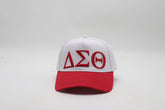 Delta White Snapback Hat