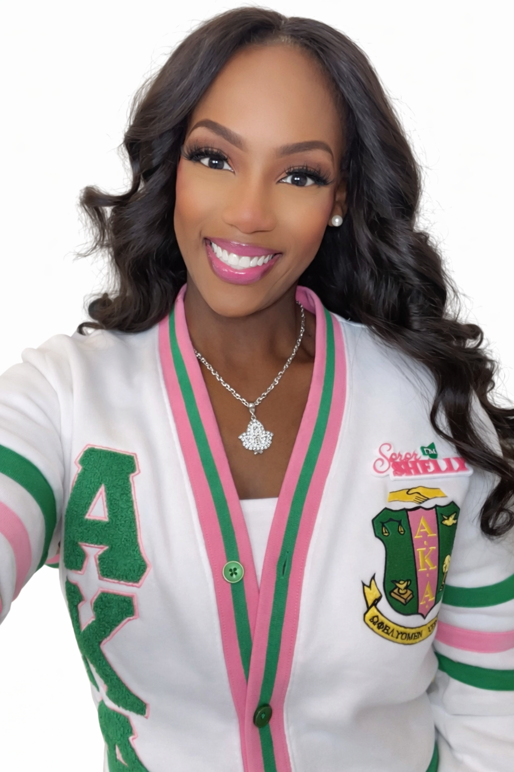 AKA White Fleece Cardigan Unisex Fit – The King McNeal Collection