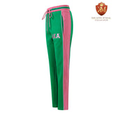 AKA Green Air Tech Fleece Warm Up Pants