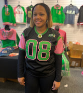 AKA Black Football Jersey