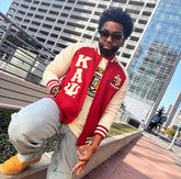 Kappa Krimson Varsity Fleece Jacket