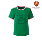 AKA Green Premium Embossed Shirt