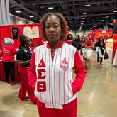 Delta Pinstripe Tech Fleece Jacket