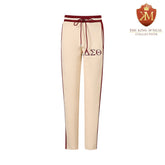 Delta Cream Air Tech Fleece Warm Up Pants