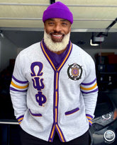 Omega Heather Grey Fleece Cardigan