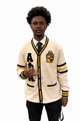 Alpha Neutral Fleece Cardigan