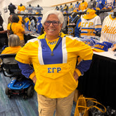 SGRHO Gold Windbreaker Tech Pullover Unisex