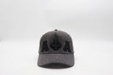 Alpha Black Denim Snapback Hat