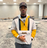 Alpha Grey Half Zip Windbreaker Jacket