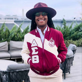 Delta Crimson Full Zip Windbreaker Jacket