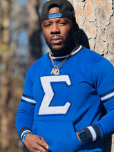 Phi Beta Sigma Blue "Sigma" Chenille Crewneck