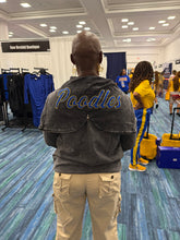SGRHO Black Denim Prep Unisex Hoodie