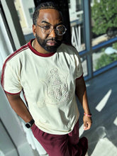 Kappa Cream Tapered Embossed Premium Crest Shirt