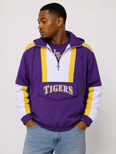 LSU Purple Windbreaker Tech Pullover