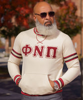 Kappa Phi Nu Pi Neutral Chenille Crewneck