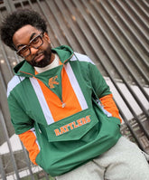 FAMU Green Windbreaker Tech Pullover