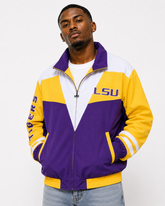 LSU Purple Full Zip Windbreaker Tech