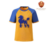 Poodle Chenille Premium Raglan Shirt