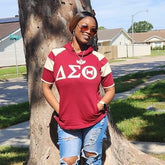 Delta Crimson SS Hoodie