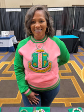 AKA Pink Crest Chenille Crewneck (Unisex Size)