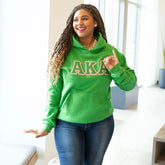 AKA Green Premium Hoodie