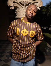 Iota Pinstripe Baseball Jersey