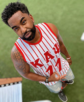 Kappa Pinstripe Basketball Jersey