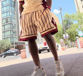 Kappa Cream Basketball Shorts