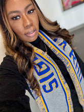 Sigma Gamma Rho Grey Scarf