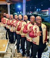 Kappa Krimson & Kream Bomber Jacket